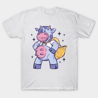 Super hero cow T-Shirt